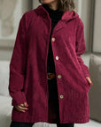 Cordia™ | Cozy Corduroy Hooded Jacket
