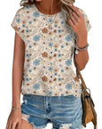 Necie | Chic Printed Blouse