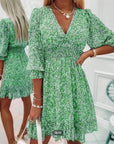 Sunna - Elegant Floral Dress