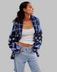 PORTIA™ - Vintage Button Down Collar Long Sleeve Oversized Cardigan