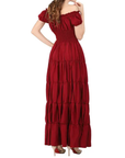 ROWENNA™ – Medieval Renaissance Smocked Waist Dress
