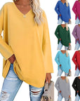 Alicia™ - Relaxed V-Neck Sweater
