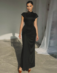 MIRIAM™ – Elegant Wrap Ruched Bodycon Formal Dress