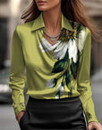 Glyn - Elegant Satin Blouse