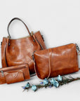 Olivia - 4-Piece Vintage Bag Set