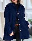 Cordia™ | Cozy Corduroy Hooded Jacket