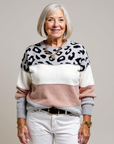Pascalina | Leopard Print Casual Sweater