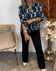 Janny™ | Casual Blouse with Long Sleeves and Elegant Pattern