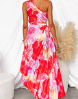 Adeline™ | Vibrant Tropical Evening Dress