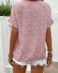 Wolena | Wildflower Notch Blouse