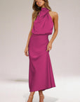 ELARA™ - Elegant Satin Evening Dress