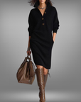Jane - warm knit dress