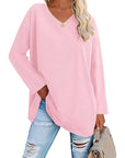 Alicia™ - Relaxed V-Neck Sweater