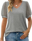 Helena | Sleek V-Neck Blouse