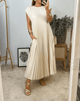 Sandra | Pleated Elegant Dress