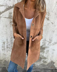 Rian - Long Sleeve Button Down Jacket With Pockets