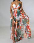 VANINA™ Radiant Floral Maxi Dress