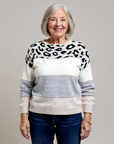 Pascalina | Leopard Print Casual Sweater