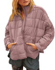 APRIL™ – Lightweight Compact Zip Puffer Jacket