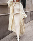 Ivory Hold Me Close Shawl Collar Cardigan