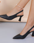 Sophia | Elegant Slingback Heels