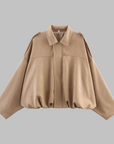 Claudette™ - Comfy Loose Fit Military Jacket