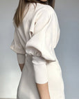 CAROLYN™ - Classy Balloon Sleeve Dress