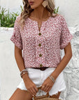 Verna™ | Stylish Floral Print Blouse