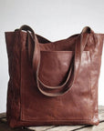 Ella™ - Classic Leather Tote