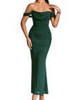 PRIMROSE™ – Stylish One-Shoulder Corset Mesh Dress