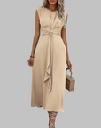 REESE™ - Elegant Sleeveless Round Neck Maxi Dress