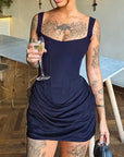 CRISELDA™ - Sexy Fishbone Bodycon Ruched Mini Corset Party Dress