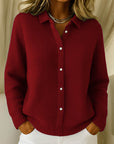 Maeve | Classic Knitted Button Cardigan