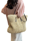 Olivia - Woven Tote Bag