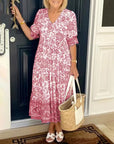 Keisha | Graceful V-Neck Floral