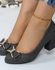 Evelyn | Classic Bow Heels