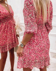 Sunna - Elegant Floral Dress