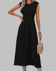 REESE™ - Elegant Sleeveless Round Neck Maxi Dress