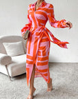 Amelia™ | Printed Wrap Dress