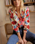 Mylene | Colourful Floral Blouse