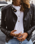 Janet | Genuine Leather Jacket