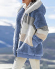 Alice – Cozy Tweed Hooded Jacket with Wool Lining