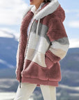 Alice – Cozy Tweed Hooded Jacket with Wool Lining