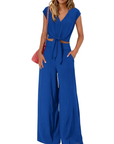 LENA™ – Breezy V-Neck Wide-Leg Set