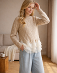 Taylor - Ruffle Cardigan™