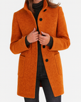 ZUZANA | Women's coat with high collar