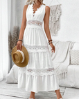 MAIKA™ - Lace V-Neck Dress