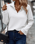 Jenica | Chic Half-Zip Pullover