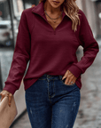 Jenica | Chic Half-Zip Pullover