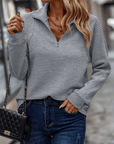 Jenica | Chic Half-Zip Pullover